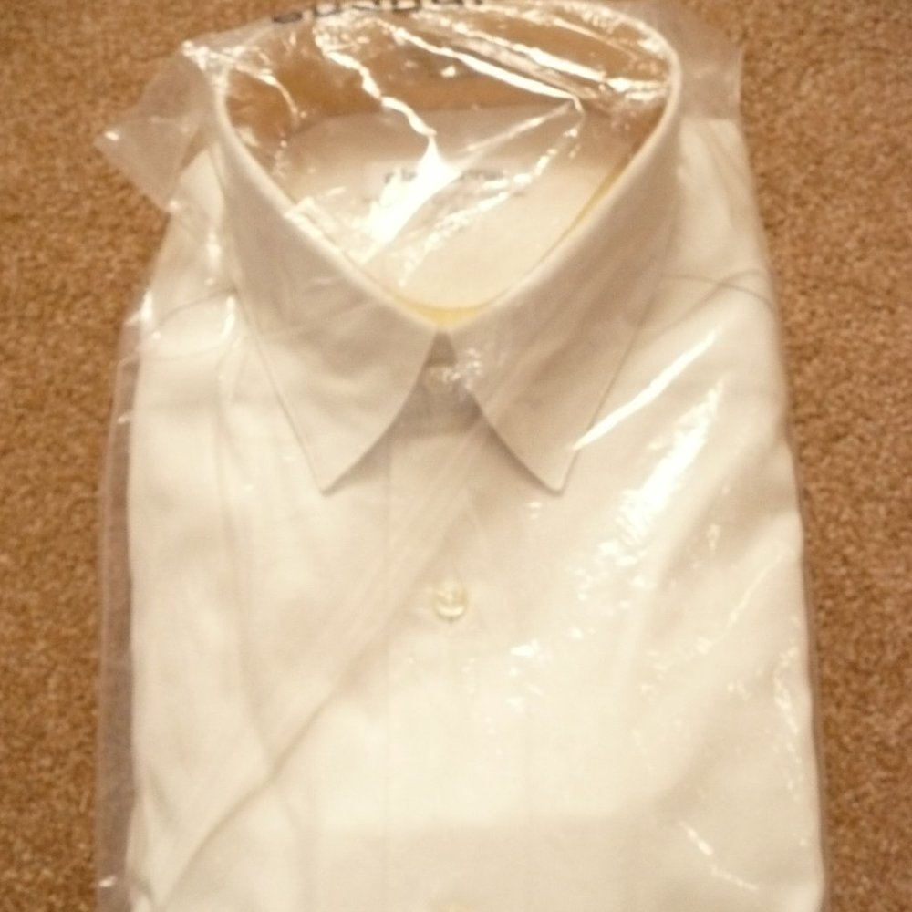 men's vintage clairborne dress shirt beige 15 1/2 34,35